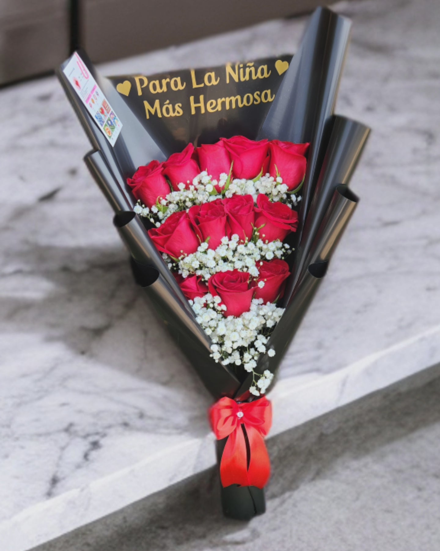 Flat bouquet