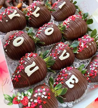 Fresas con chocolate